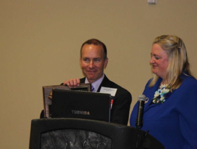 Dr. Kellye Knueppel and Dr. Brandon Begotka