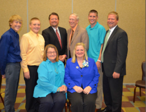 Dr. Kellye Knueppel and Dr. Brandon Begotka