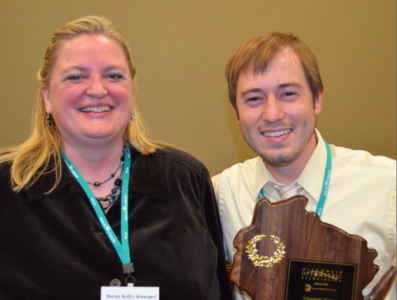Dr. Kellye Knueppel and Dr. Brandon Begotka