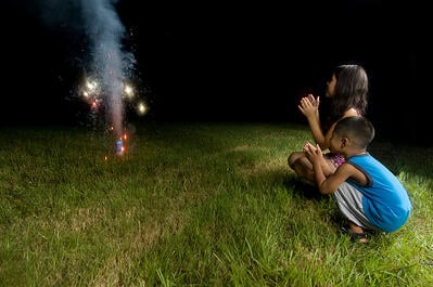 Alarming statistics about eye injuries from fireworks