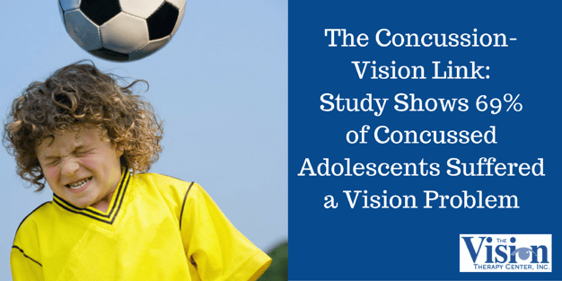 The Concussion-Vision Link: Study Shows 69% of Concussed Adolescents Suffered a Vision Problem