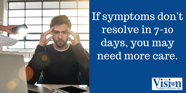 Symptoms typically resolve in 7-10 days.