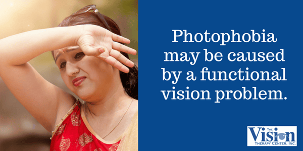 Photophobia is extreme sensitivity to light.