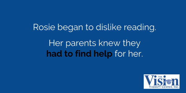 Rosie's parents knew they had to find help.