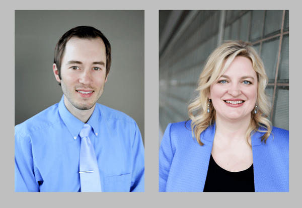 Dr. Brandon Begotka and Dr. Kellye Knueppel