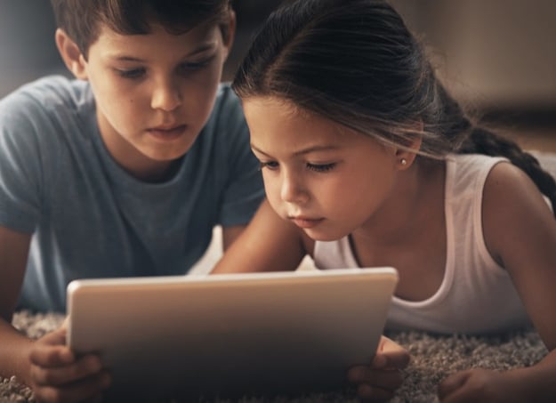 Children now view digital screens more than ever.